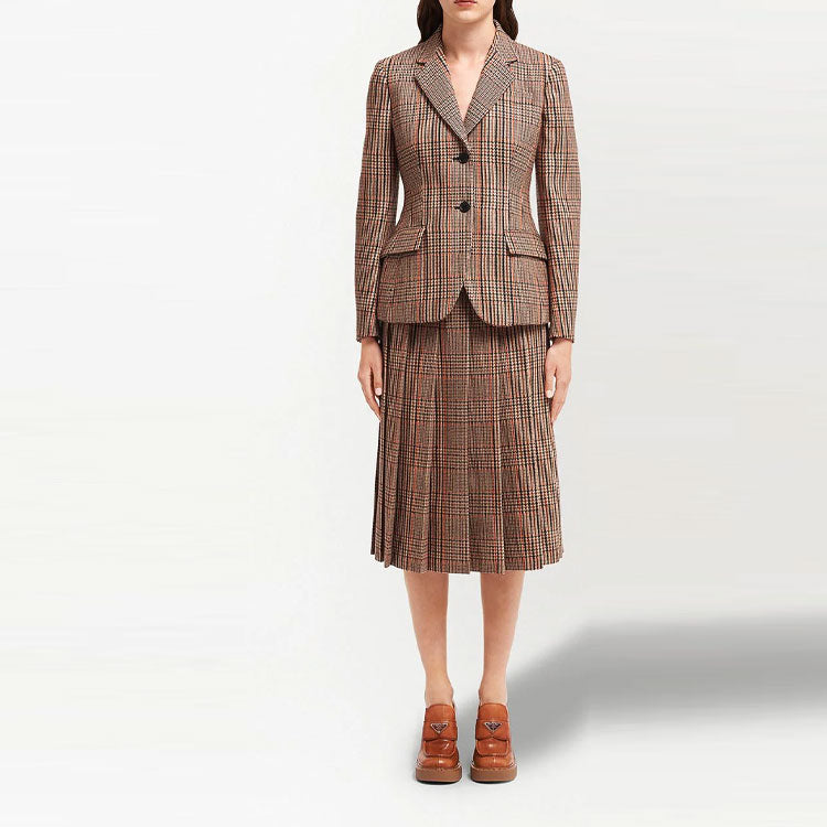 PRADA Business Suits Women's Umber