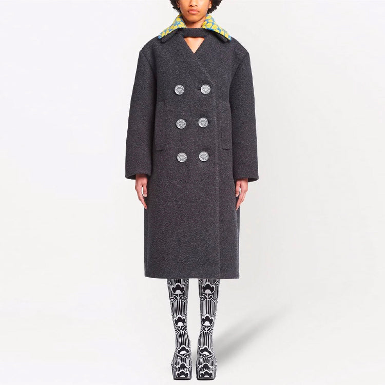 PRADA Coats Women's Gray