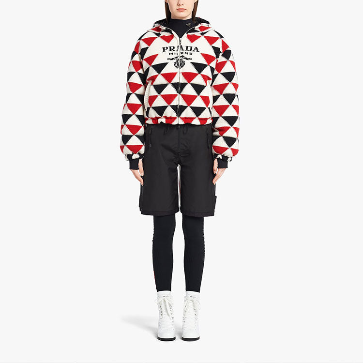 PRADA Down Jackets Women's Red