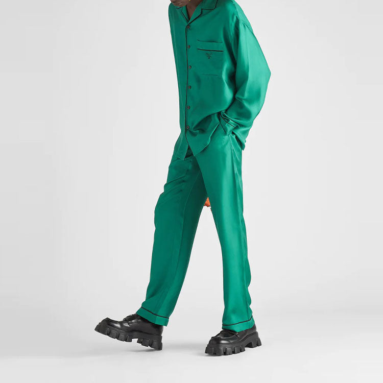 PRADA Casual Pants Men Jadeite Green