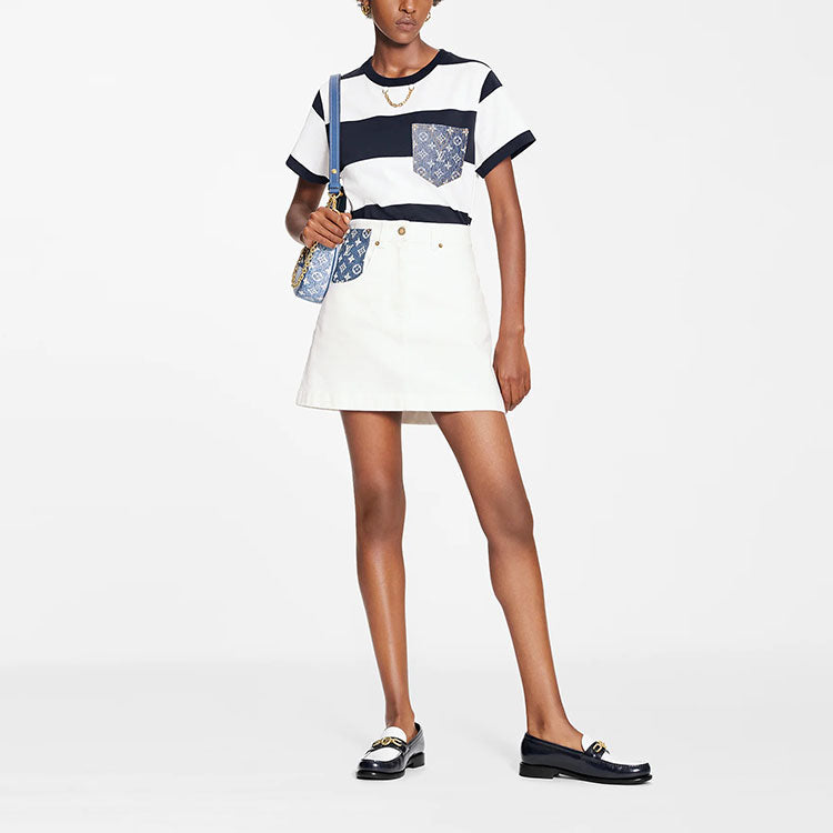 LOUIS VUITTON SS22 Casual Short Skirts Women's White