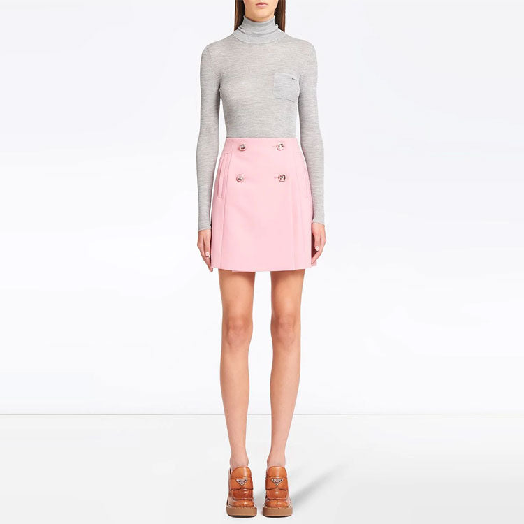 PRADA Casual Short Skirts Women's Pink