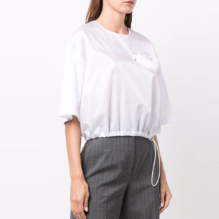 PRADA Crop Tops Women's White