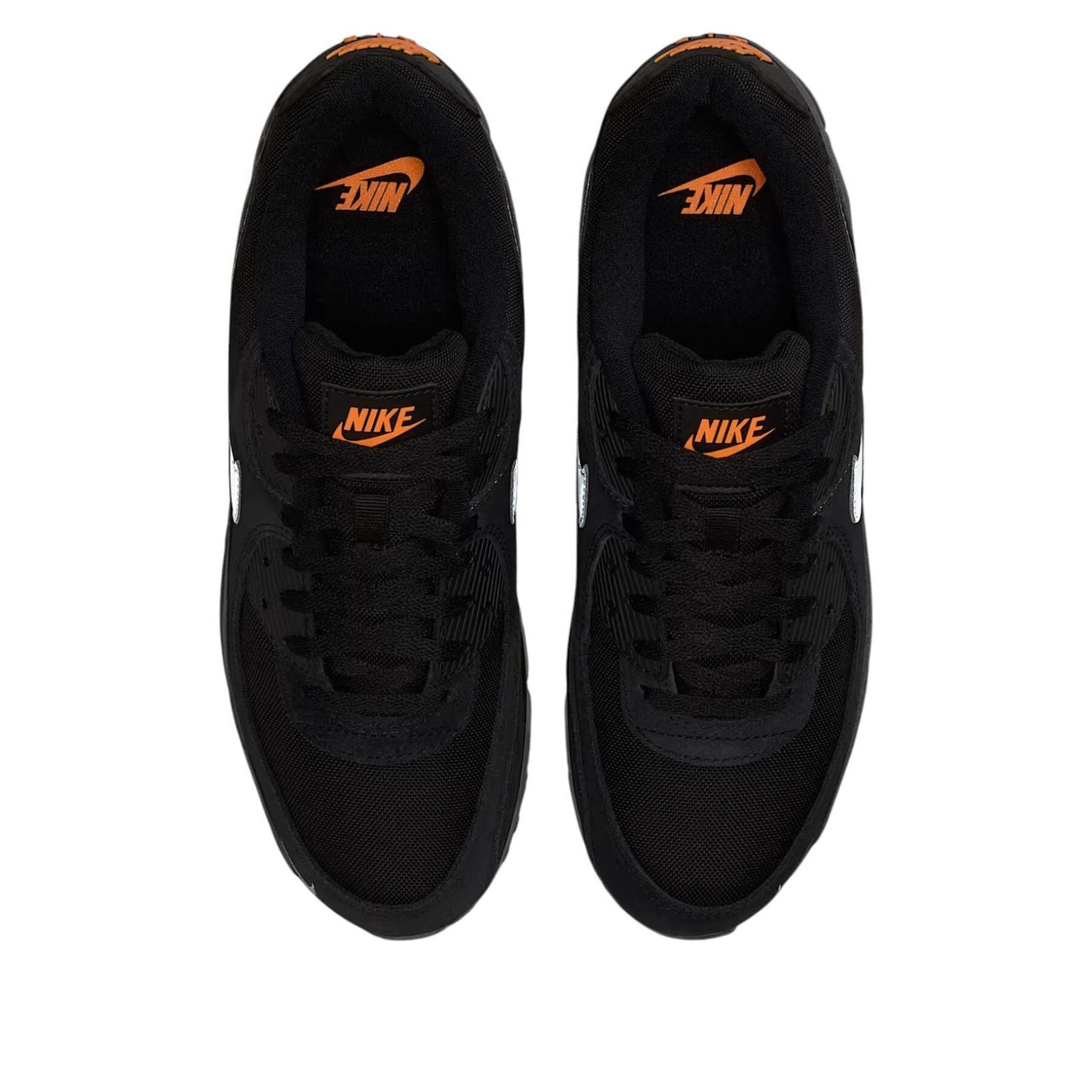 Nike Air Max 90 'Black Total Orange Metallic Cool Grey' DO6706-010