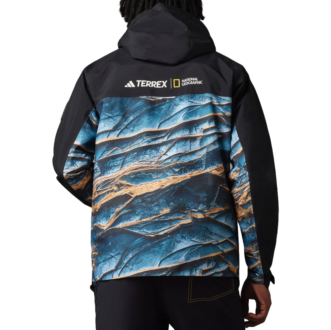 adidas National Geographic RAIN.RDY Jacket Asia Sizing 'Black' IC1979