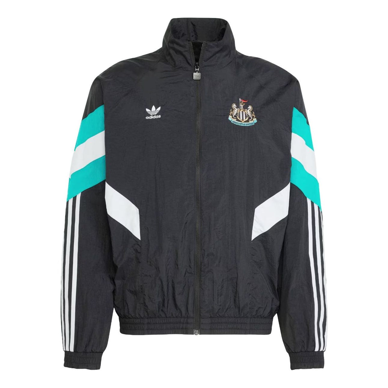 adidas Newcastle United FC Originals Track Jacket Asia Sizing 'Black' IX5155