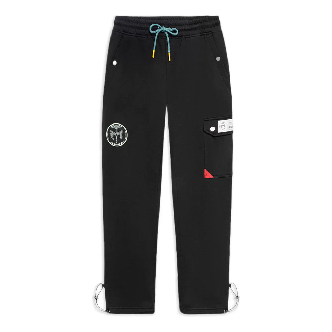 Li-Ning CJ McCollum Graphic Straight Sweatpants 'Black' AKLRF57-2