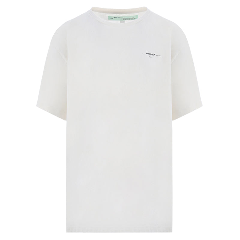 Off-White Colored Arrows SS Over Tee OMAA038R191850120288-WH
