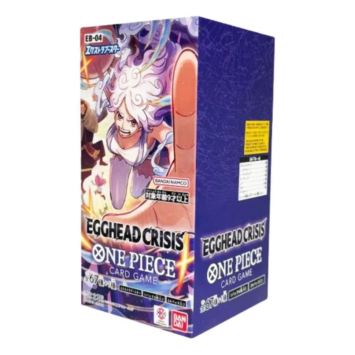 One Piece Card JP Extra Booster Box Egghead Crisis OPC-TCG-EB-04-751287