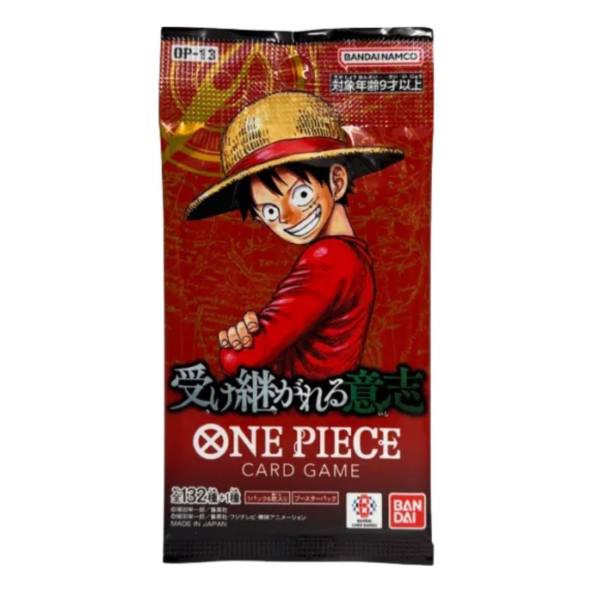 One Piece Card JP Booster Pack Carrying on His Will OPC-TCG-OP-13-548910