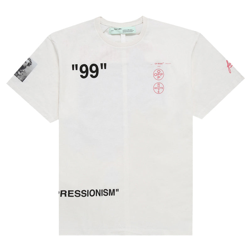 Off-White Oversized Boat T-Shirt /Multicolor OWKC038-0288-WH