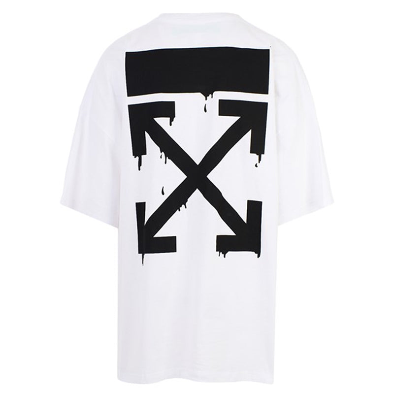 Off-White Bart Peace Sign Super Mega Tee 'White' OWKC066-0188-WH