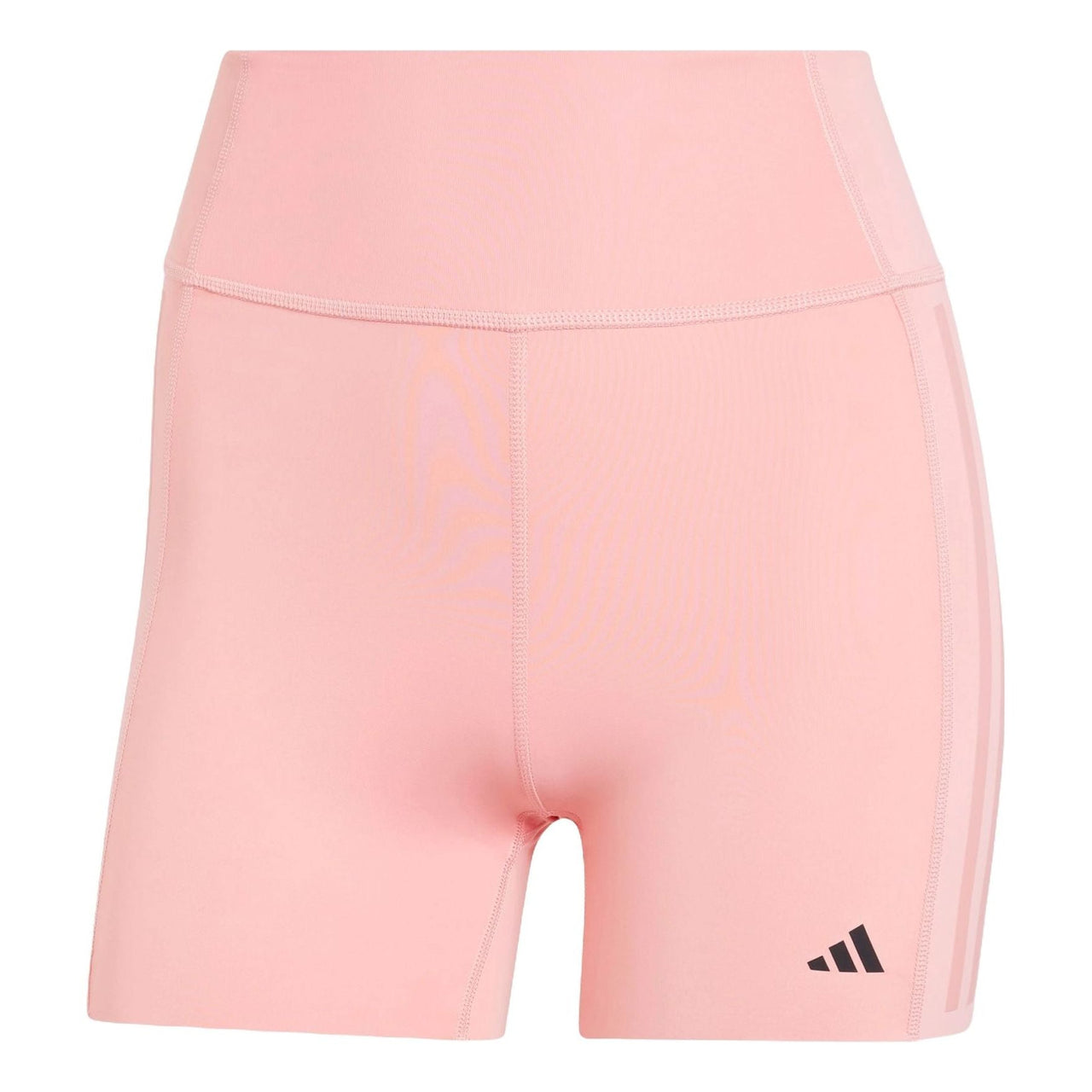 (WMNS) adidas Optime 4-Inch Raw-Cut-Hem Leggings Asia Sizing 'Pink' IK5481