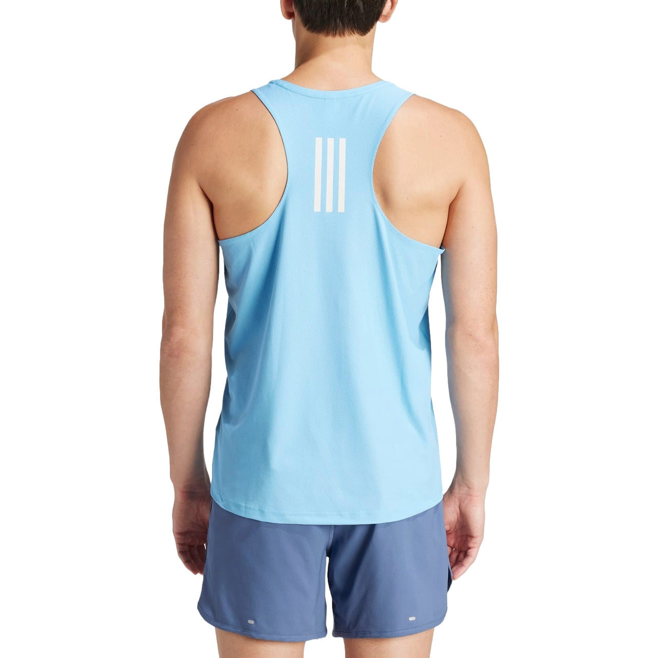 adidas Own The Run Tank Top Asia Sizing 'Light Blue' IN1526