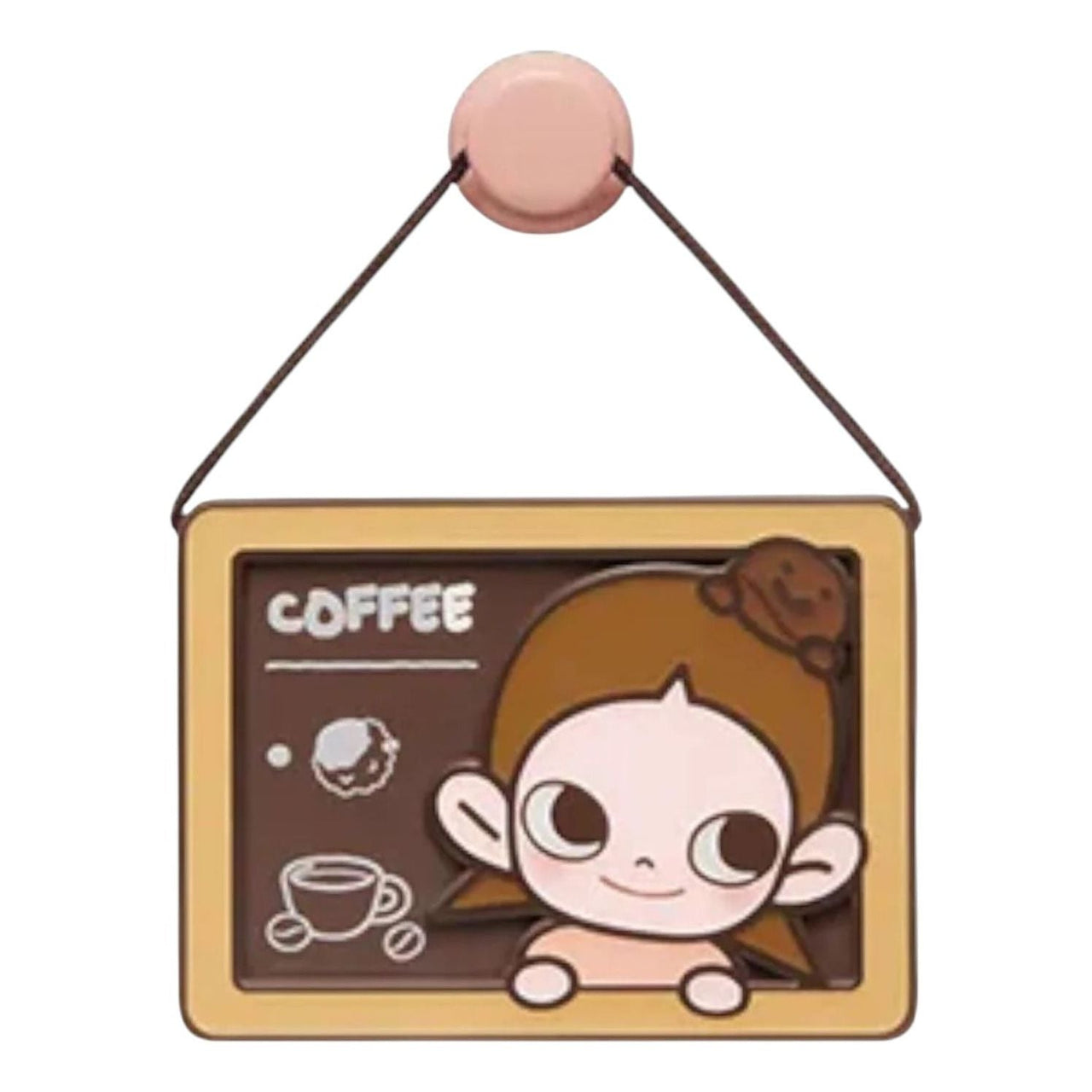 Pop Mart Pop Bean Coffee Factory Fridge Magnet 'Zsiga Special Blend' PPMT-2508-0039-935386185