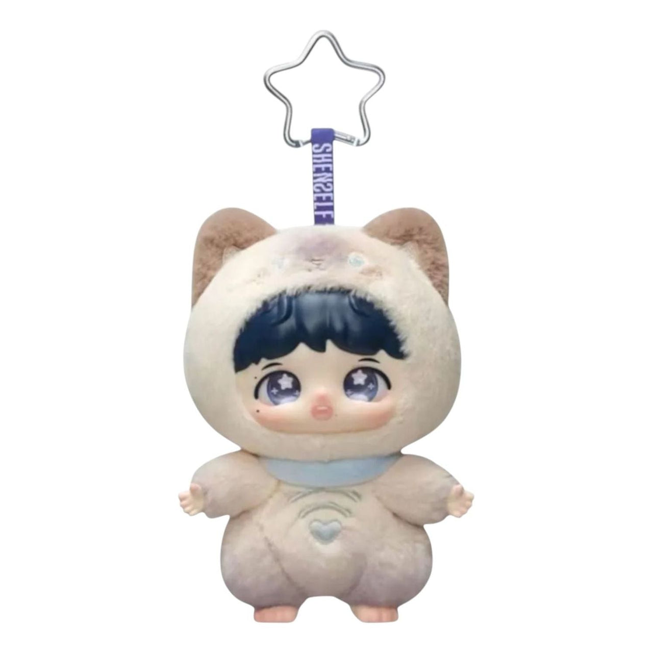 Pop Mart Zhou Shen Shenself Vinyl Plush Doll Pendant 'Wala Li Longla' PPMT-2508-0080-939456358
