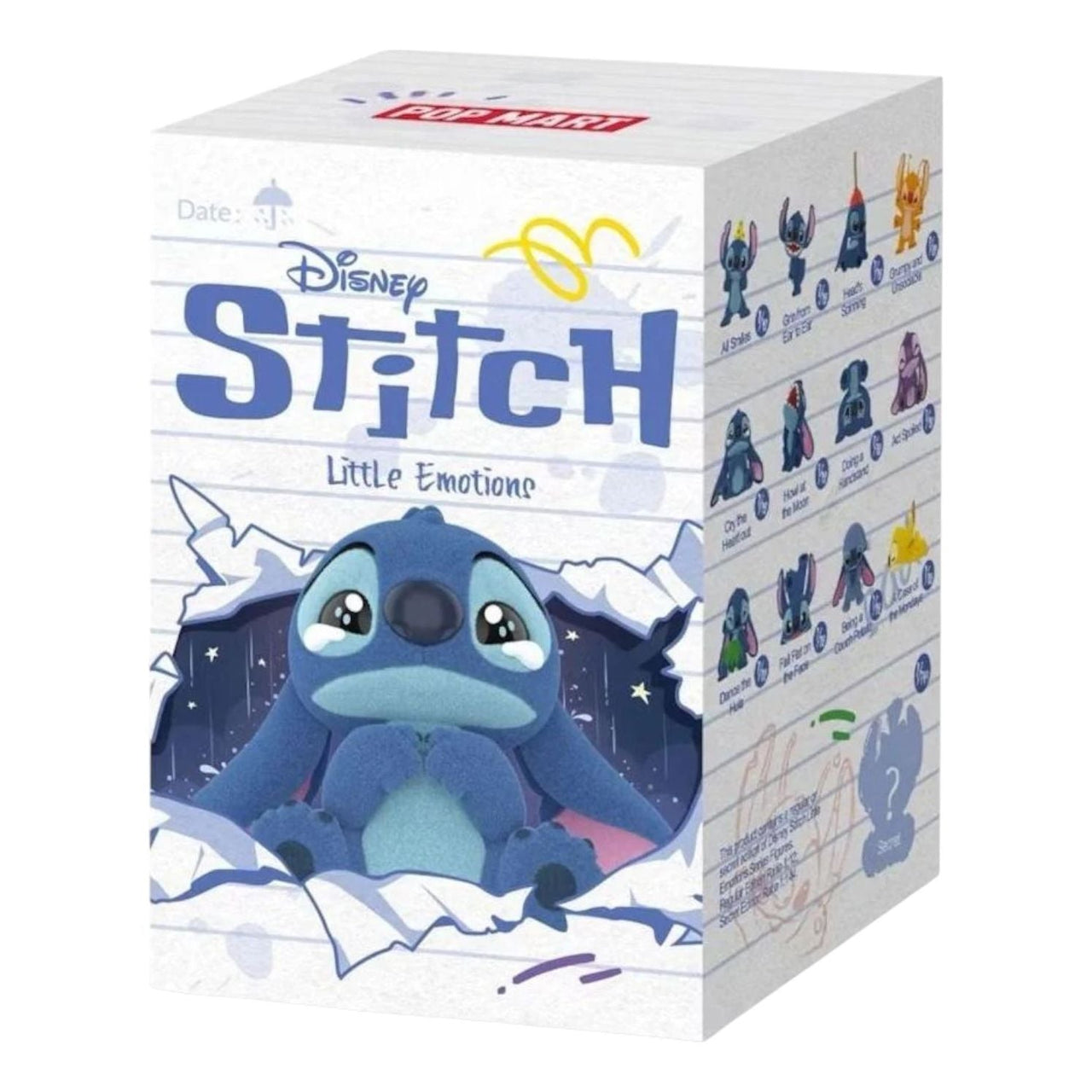 Pop Mart Disney Stitch Little Emotions Figure Sealed Case (1 Blind Box) PPMT-2504-0053-850466306