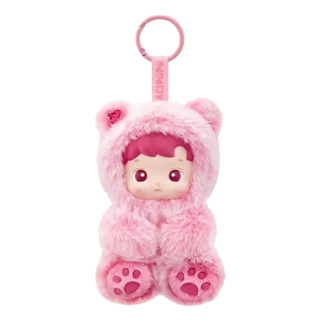 Pop Mart Hacipupu Gummy Bear Vinyl Plush Pendant 'Cherry Flavor' PPMT-2506-0023-885329959