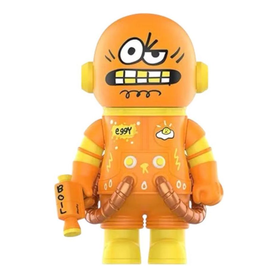 Pop Mart Mega Space Molly 400% Jon Burgerman Space Cadets 'Eggy' PPMT-2505-0018-EY