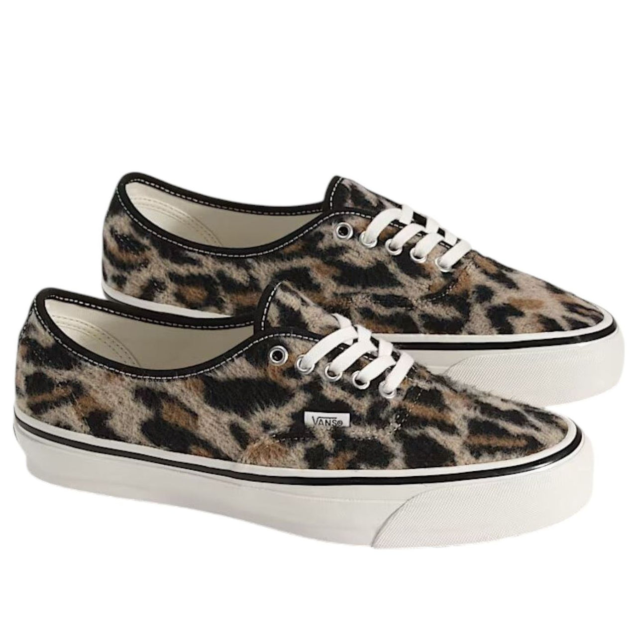 Vans Premium Authentic 44 'Leopard Black Brown' VN000EBNYS8
