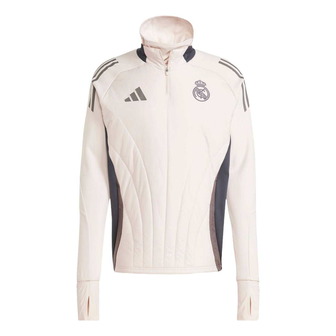 adidas Real Madrid Tiro 24 Winterized Top Asia Sizing 'Putty Mauve' IT5141
