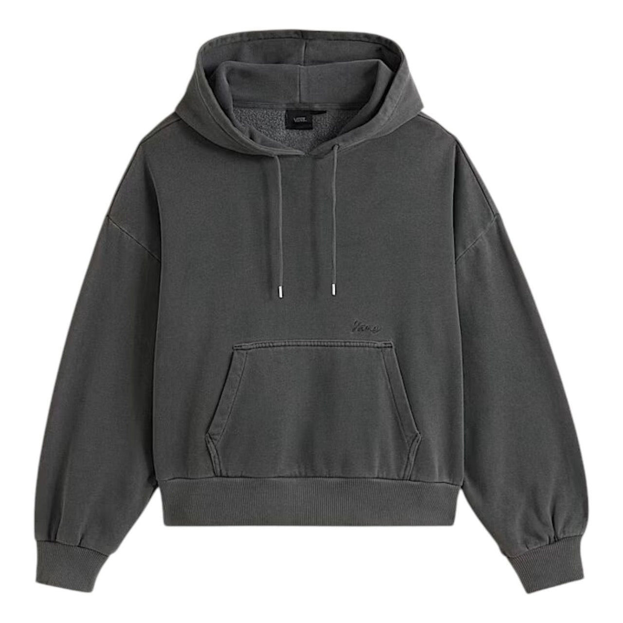 (WMNS) Vans Retro Pullover Hoodie 'Asphalt Grey' VN000MA21O7