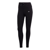 (WMNS) adidas Run Essentials Stay in Play 7/8 Leggings Asia Sizing 'Black' HY2902