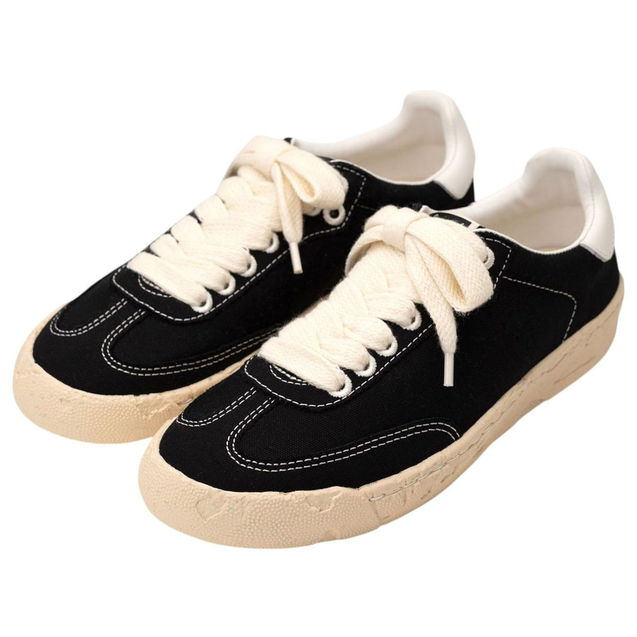 Maison MIHARA YASUHIRO FRANCIS PAST Low 'Black' S14FW705-BLACK