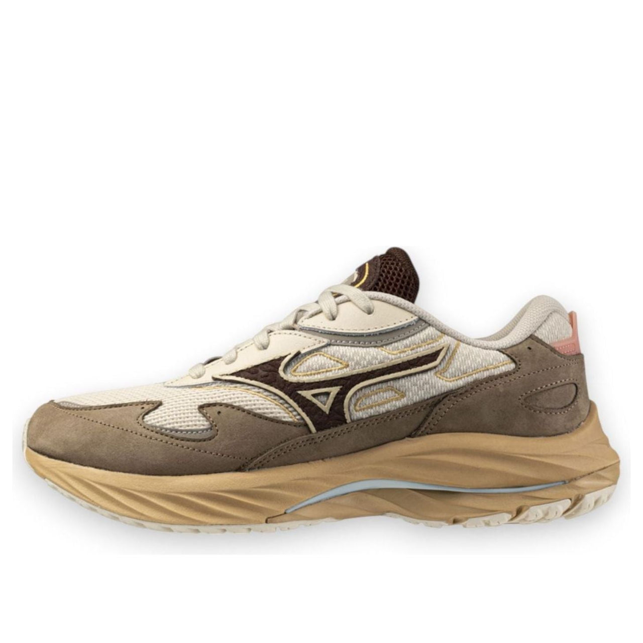 Mizuno Wave Rider Beta Premium 'Vintage Khaki Chicory Coffe Lantana' D1GA250903