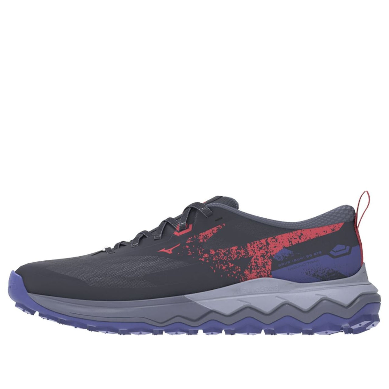 (WMNS) Mizuno Wave Ibuki 5 GORE-TEX 'Odyssey Grey Calypso Coral' J1GK255971