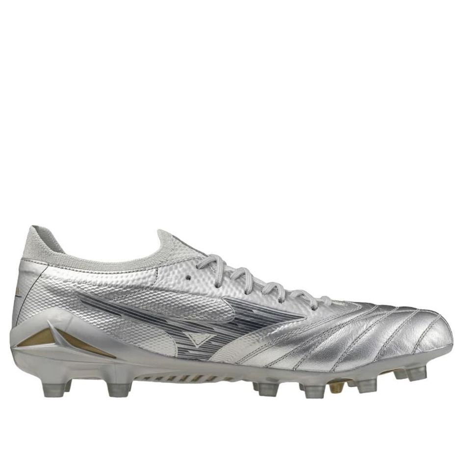 Mizuno Morelia Neo 4 Beta Elite FG 'Platinum Silver Pack Silver Gold' P1GA254204