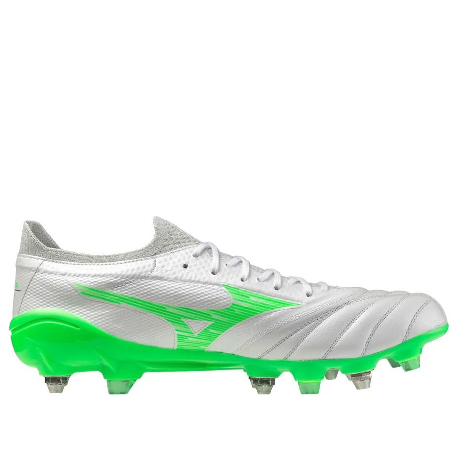 Mizuno Morelia Neo IV Beta Elite Mix SG 'Frontier Pack White Green Gecko' P1GC254237
