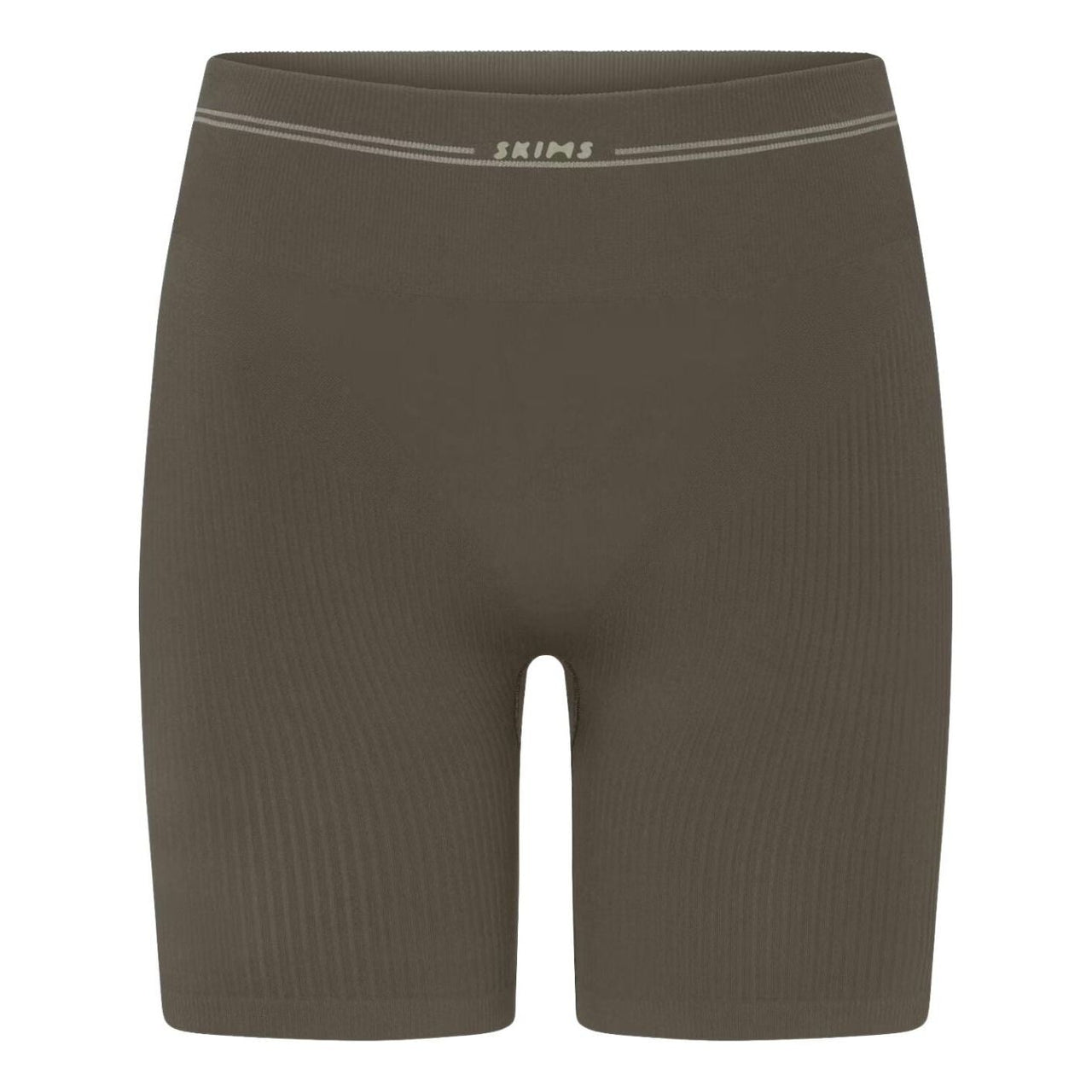 (WMNS) Nike x SKIMS Ribbed Seamless 5" Biker Short 'Dusty Oakmoss' SHSHO9724W-DOD