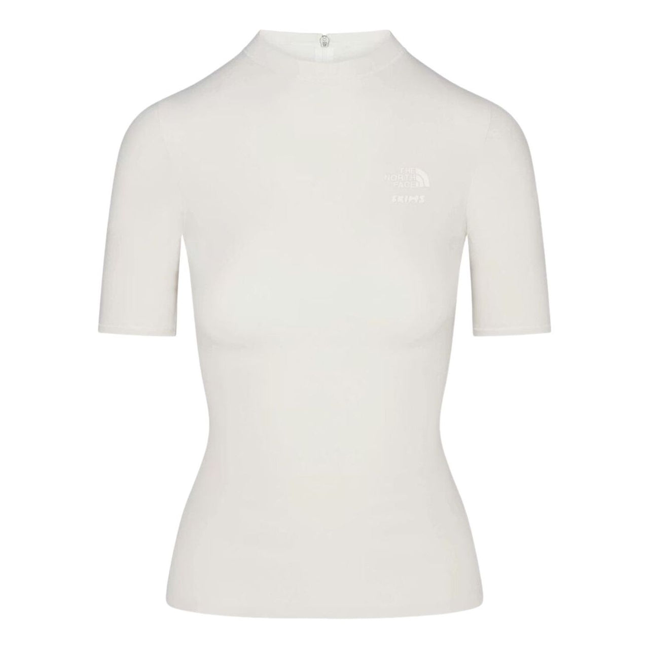 (WMNS) The North Face x SKIMS FW25 Refina Short Sleeve Top 'Bone' NF0A8JJQ-I3S