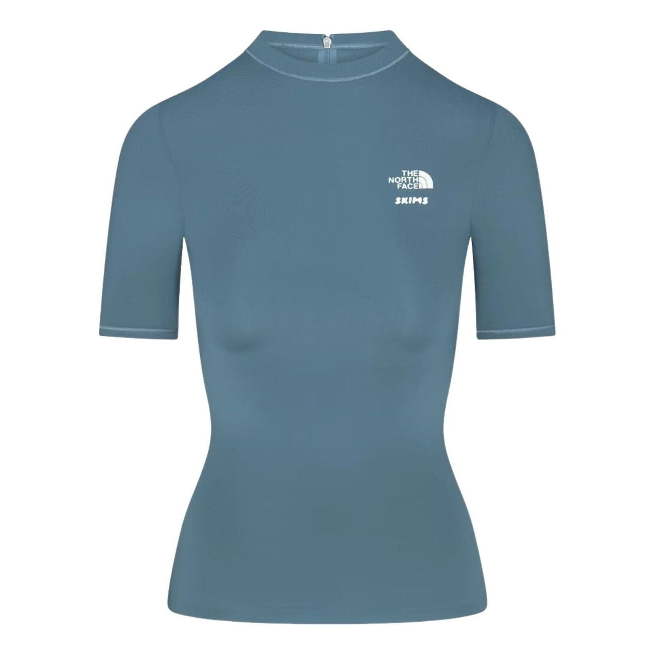 (WMNS) The North Face x SKIMS FW25 Refina Short Sleeve Top 'Kyanite' NF0A8JJQ-T8Q