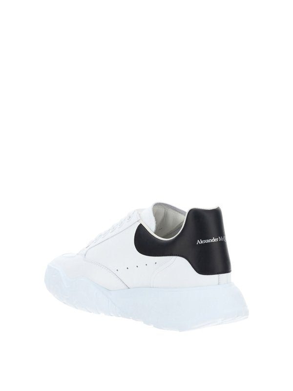 Alexander McQueen Oversized Court Trainer 'Black'