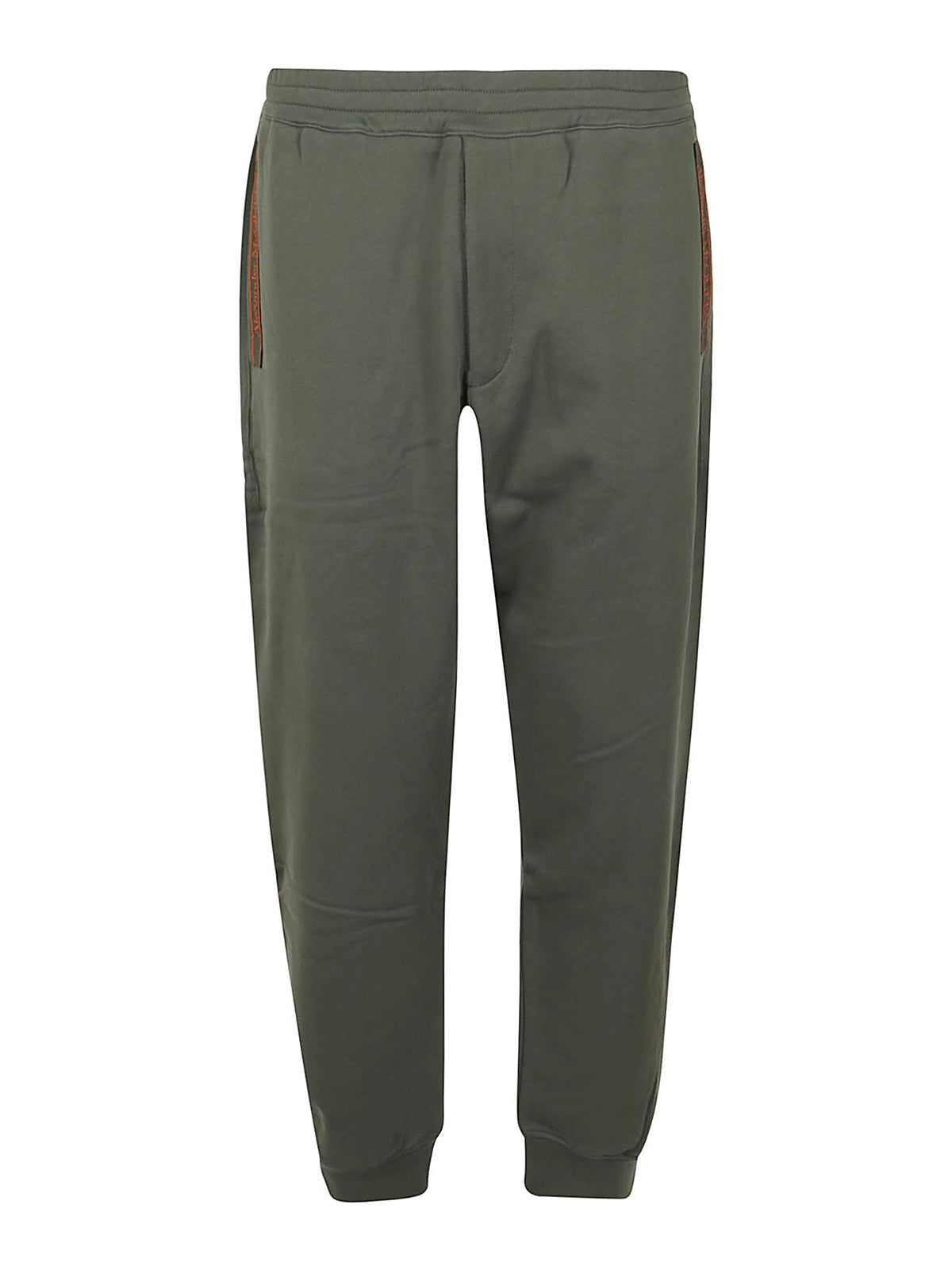 Alexander McQueen slim-fit cotton track pants