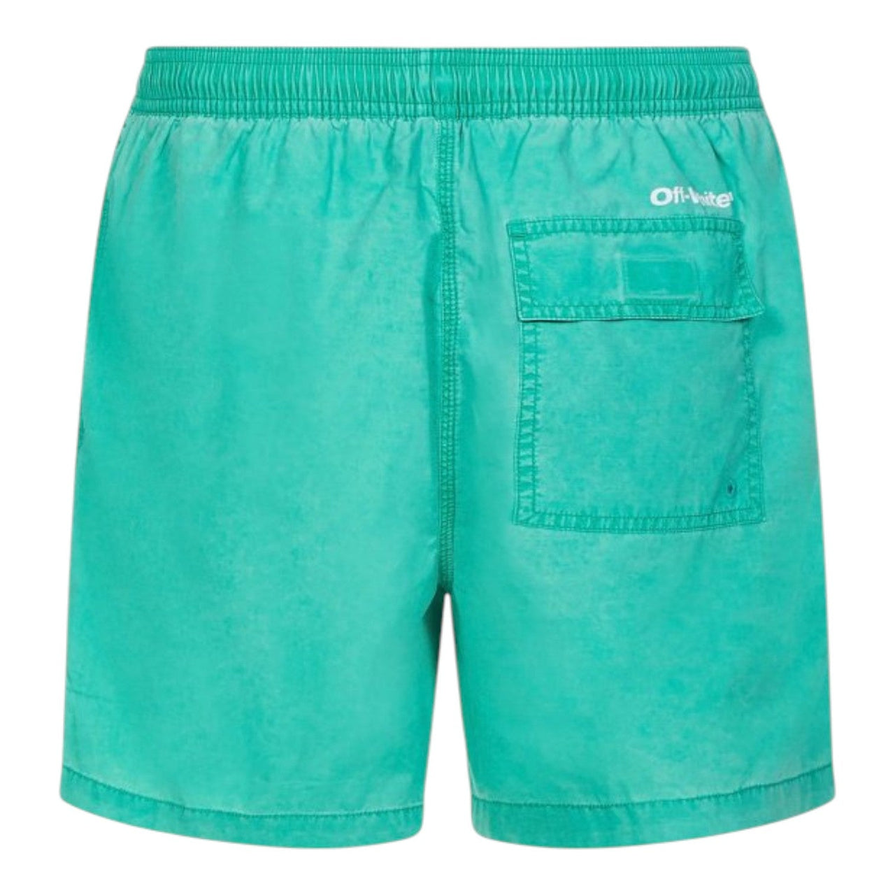 OFF-WHITE Bounce Off Sunset Swimshort 'Green' OMFA020F22FAB0025001