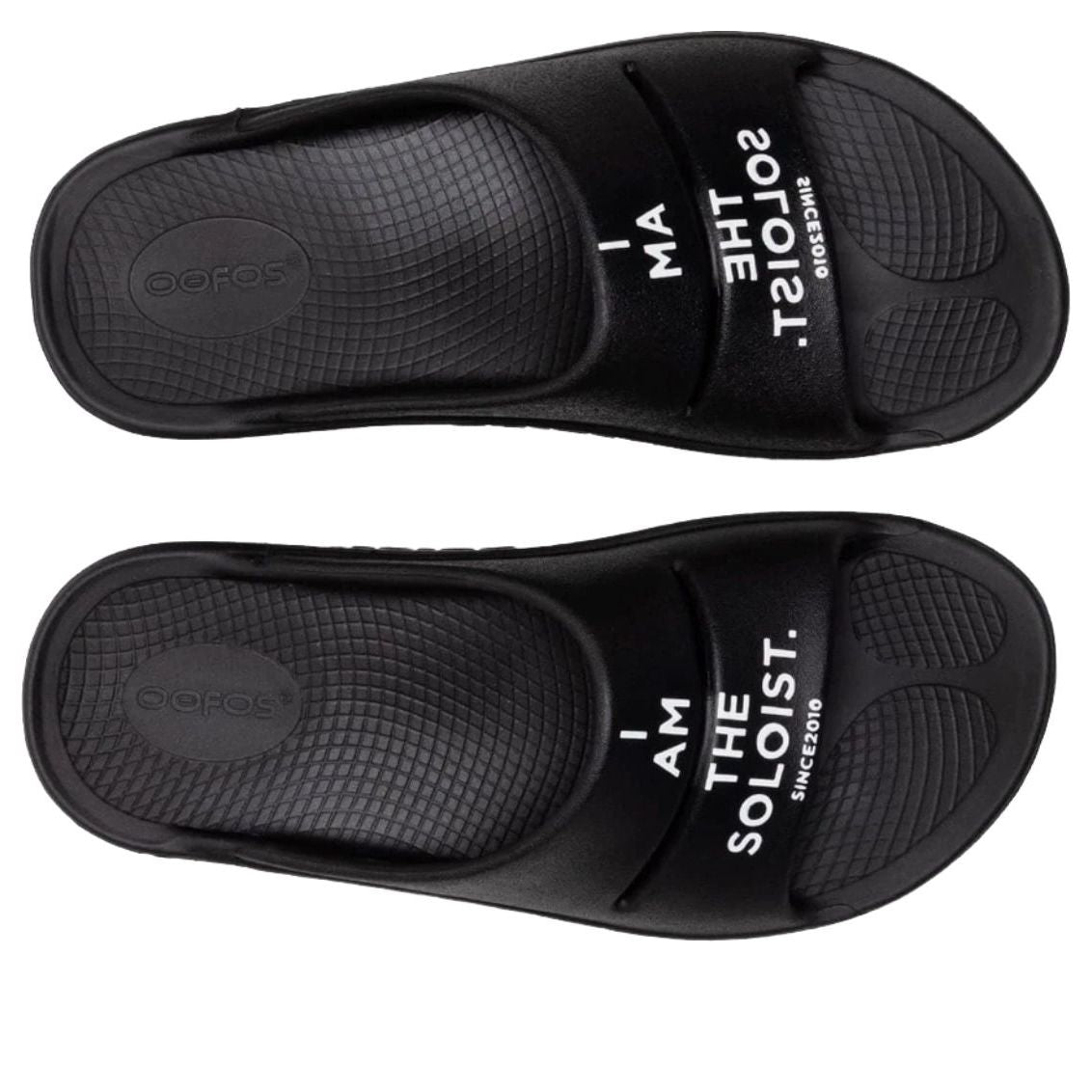 Oofos x Takahiromiyashita The Soloist Signature Slide 'Black White' SOF-0008