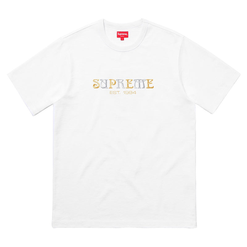 Supreme Nouveau Logo Tee SP-FW18KN54-WH