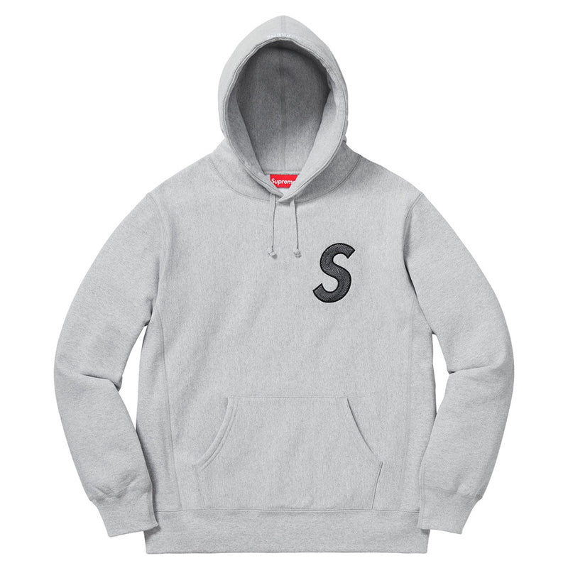 Supreme S Logo Hooded Sweatshirt (FW18) Heather SP-FW18SW50-GY