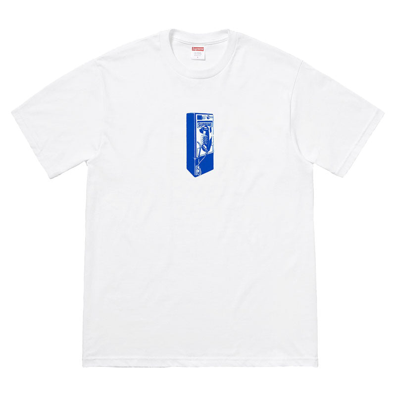 Supreme Payphone Tee SP-FW18T37-WH