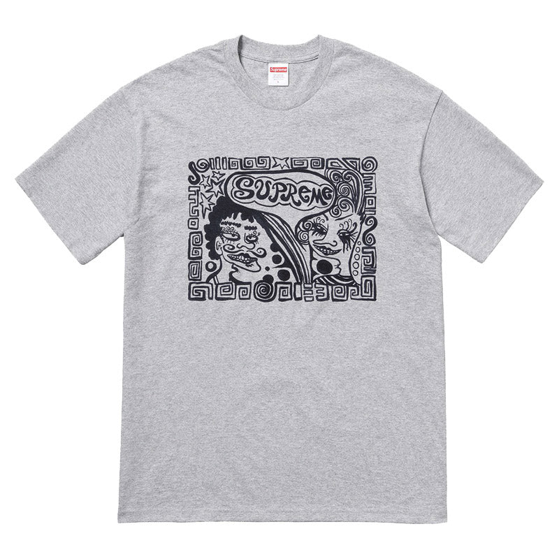 Supreme Faces Tee SP-FW18T7-GY