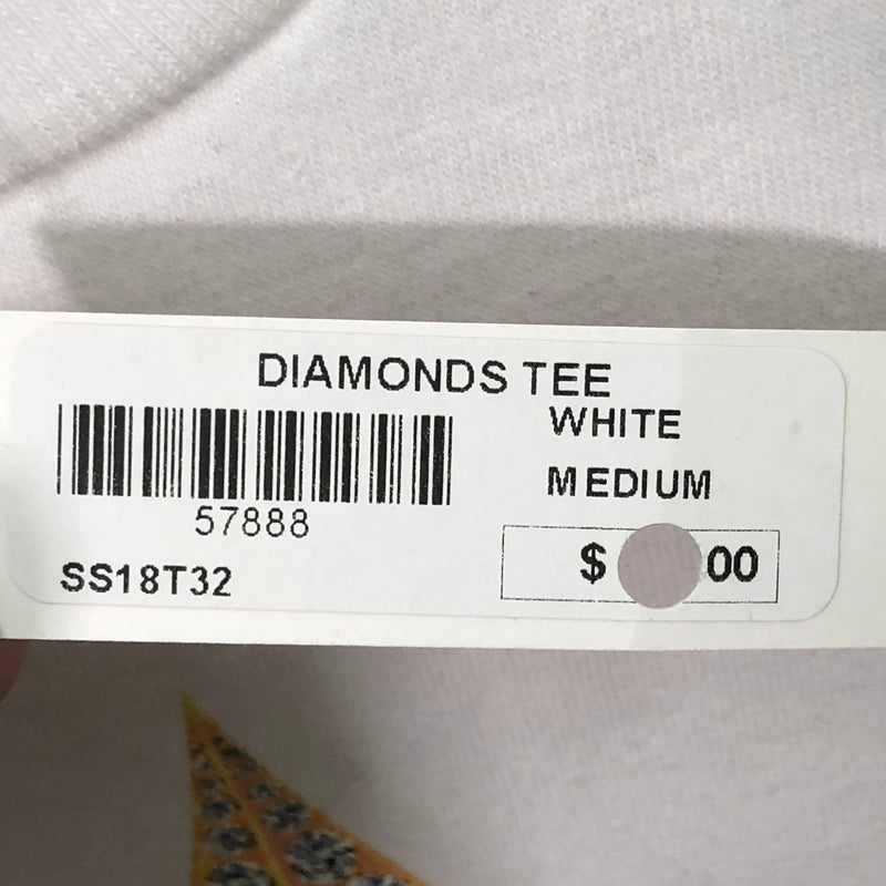 Supreme Diamonds Tee SP-SS18T32-WH
