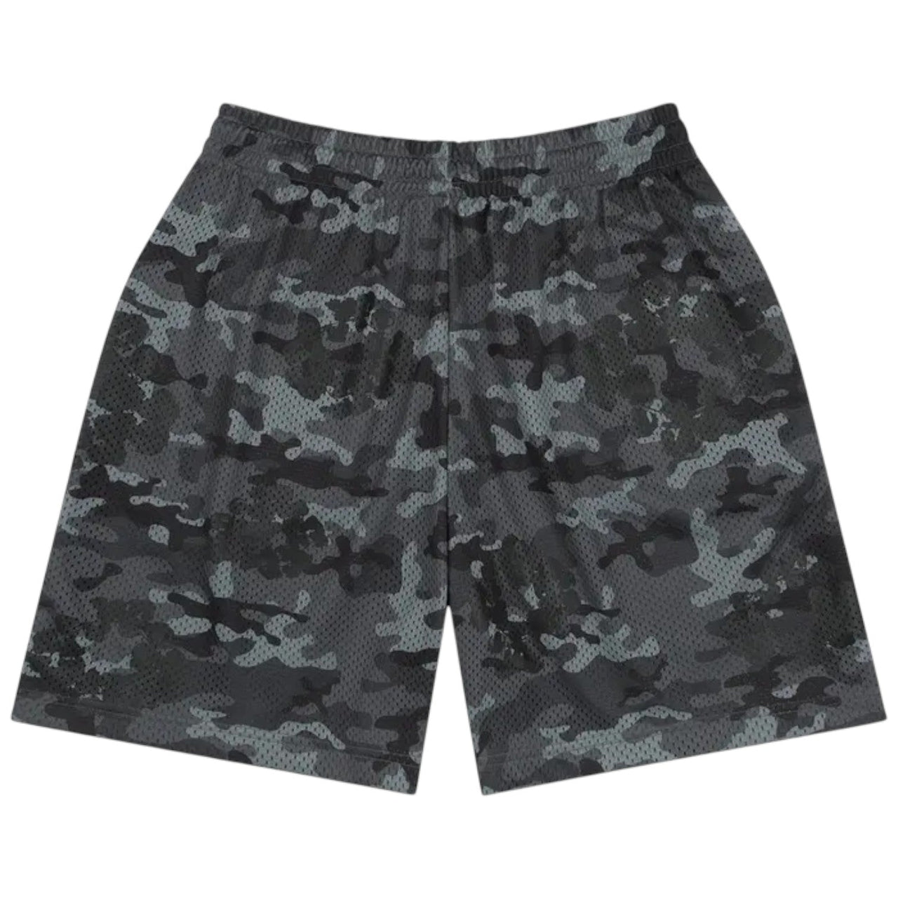 Denim Tears Camo Cotton Wreath Mesh Shorts 'Black' SS25BRA10631956