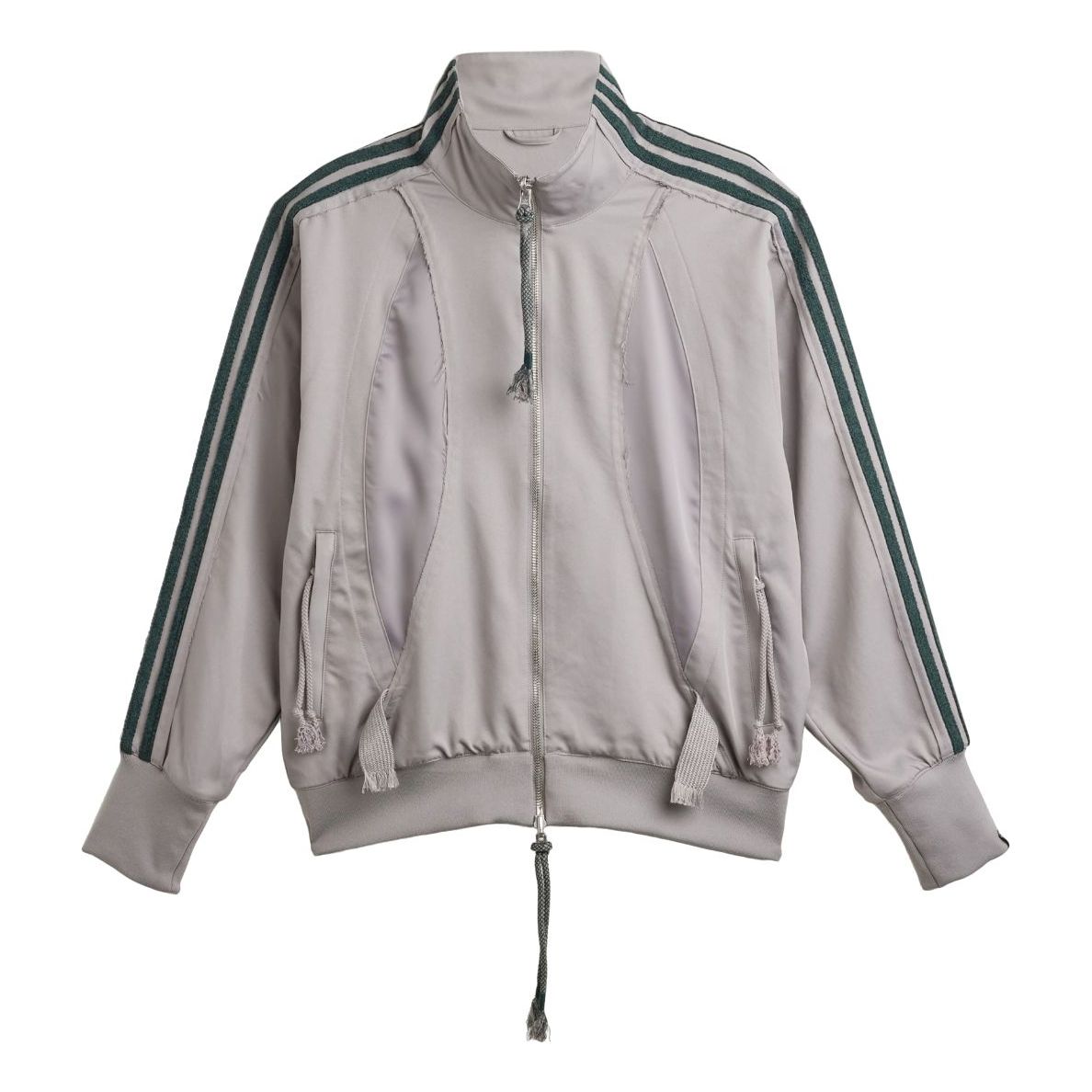 adidas Song For The Mute Track Jacket Asia Sizing 'Grey Green' JI9646