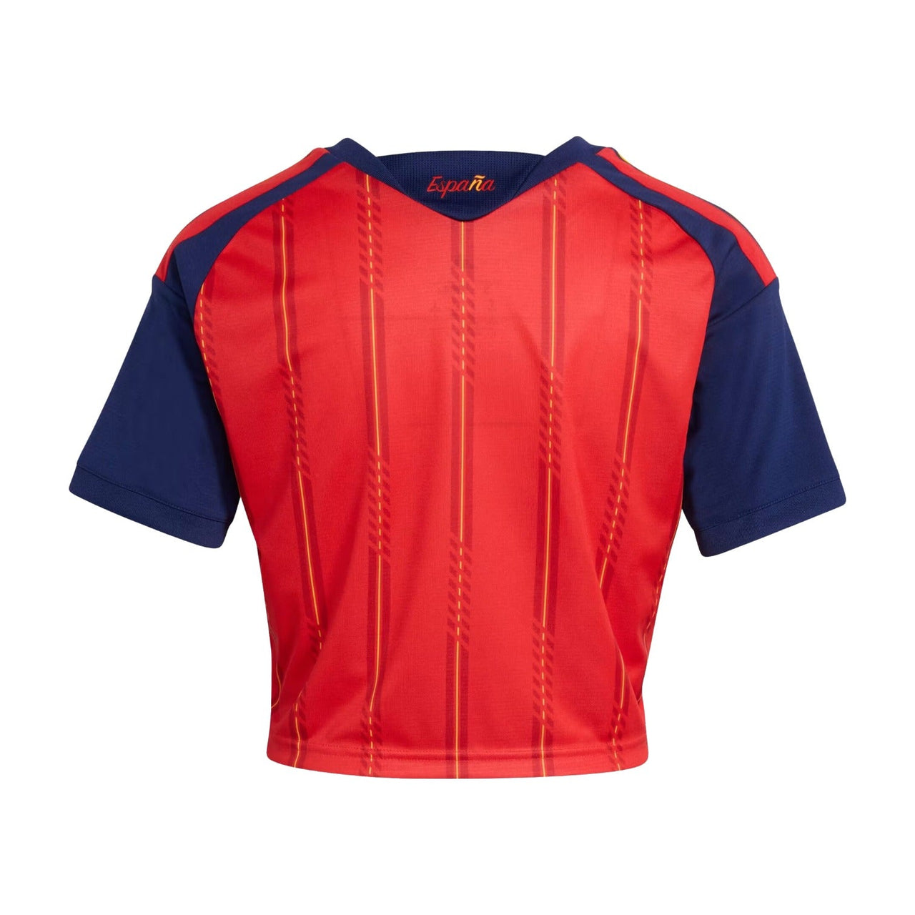 (WMNS) adidas Spain 26 Home Cropped Jersey 'Vivid Red' KE8079