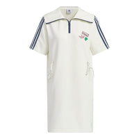 (WMNS) adidas Summer Holiday Graphic Play Knit Dress Asia Sizing 'Off White' IW6304