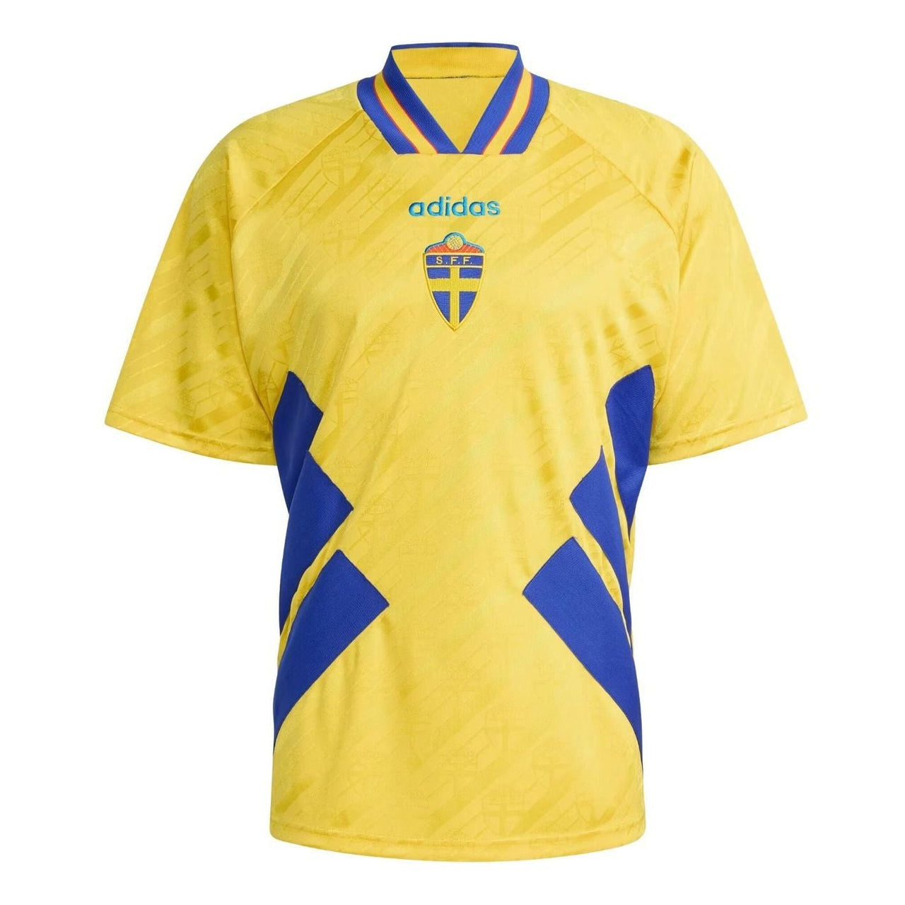 adidas Sweden Home Replica Jersey 1994 Asia Sizing 'Yellow' JN3714