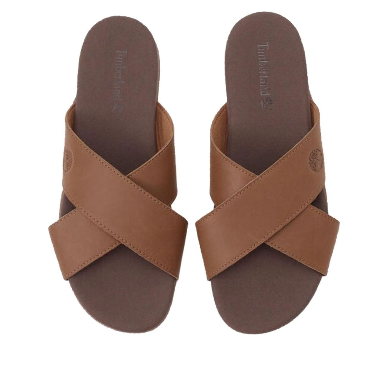 Timberland Seton Bay Cross Strap Sandals 'Brown' TB0A2422F131